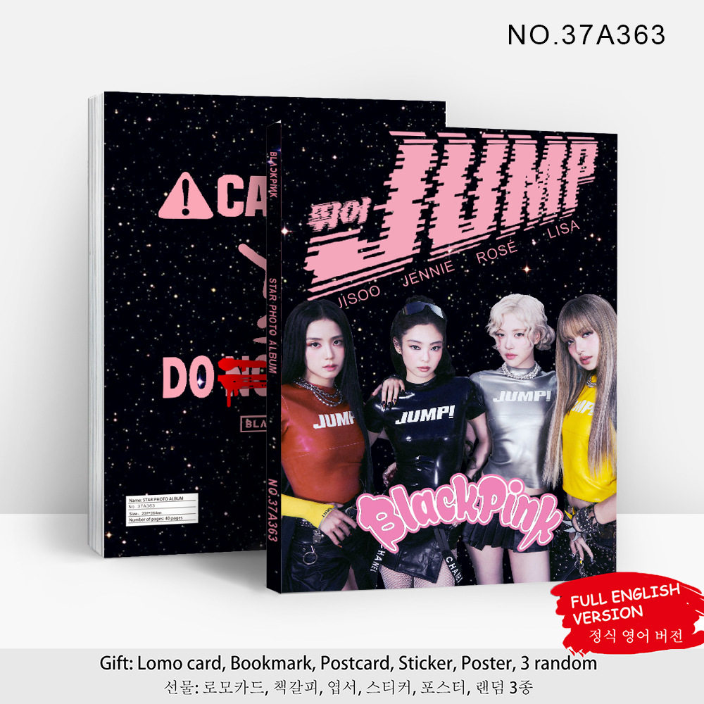 XM023BLACKPINK新专JUMP明星画册