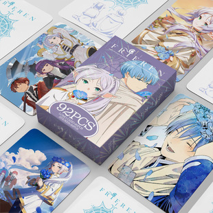 葬送的芙莉莲新款自制60张小卡片贴纸彩印双面LOMO卡动漫周边贺卡