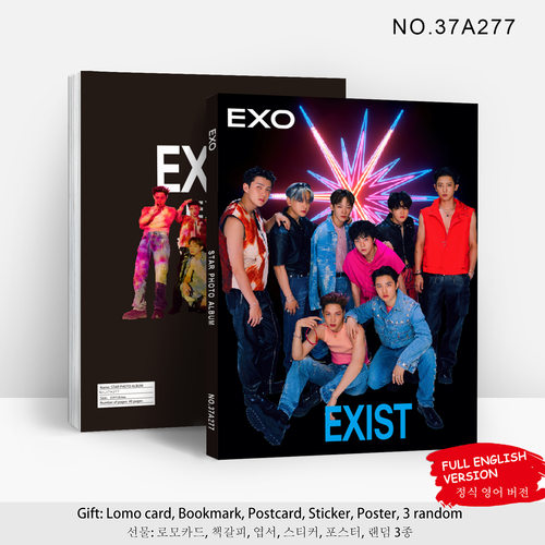 XM023EXO新专辑EXIST铜版纸高清