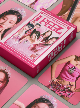 G-IDLE回归专辑IFeel系列小卡55张lomocards韩流收藏卡片同款礼品