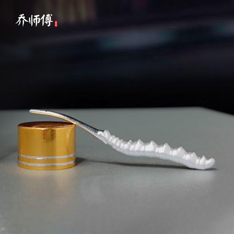 乔师傅S999纯银灵芝煮茶冬虫夏草实心泡茶神器泡茶煮水炖汤神器