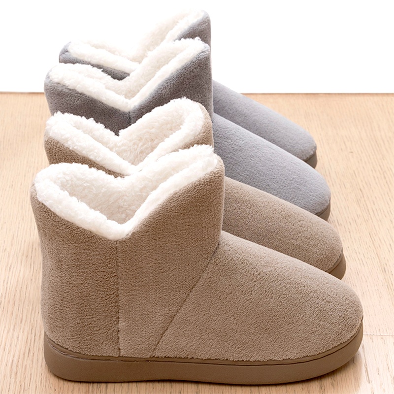 可过冬的棉拖鞋高帮雪地靴