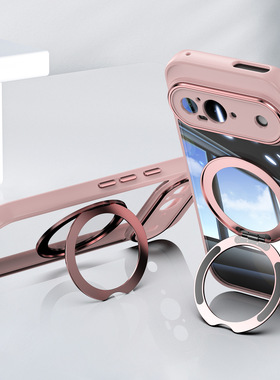 适用Google谷歌Pixel9ProXL保护壳Pixel8A手机壳 旋转支架无线充电 适配车载磁吸 Pixel9A超薄防摔手机保护套