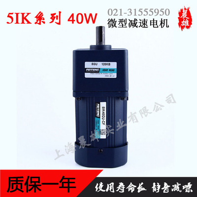 5IK40GU-C减速电机 交流减速电机 飞腾减速电机 FEITENG 40W