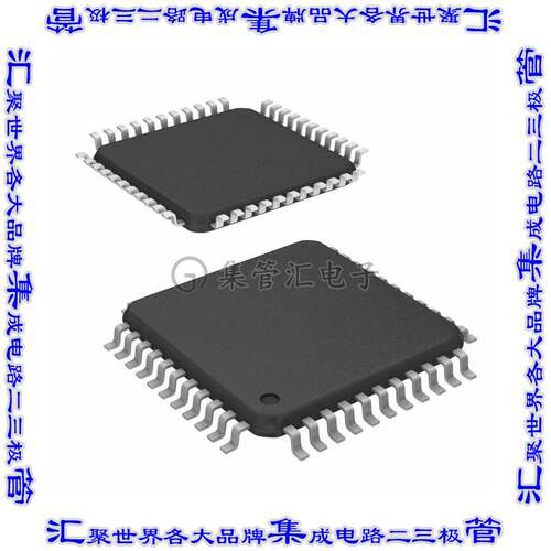 AT89C51CC01UAT-RLTUM 单片机IC MCU 8BIT 32KB FLASH 44VQFP芯
