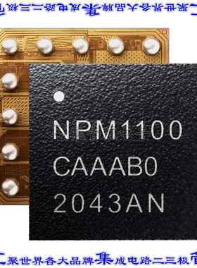 NPM1100-CAAB-R7 电池管理POWER MANAGEMENT IC WSLP VTERM 4芯
