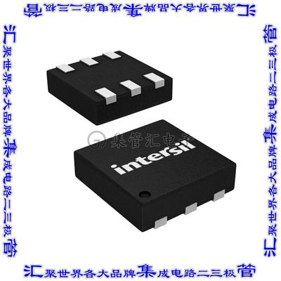 ISL9104AIRUAZ-T7A 开关稳压器IC REG BUCK ADJ 500MA 6UTDFN电