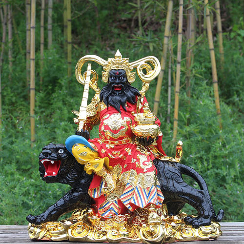 武财神赵公明家用供奉爷爷黑虎
