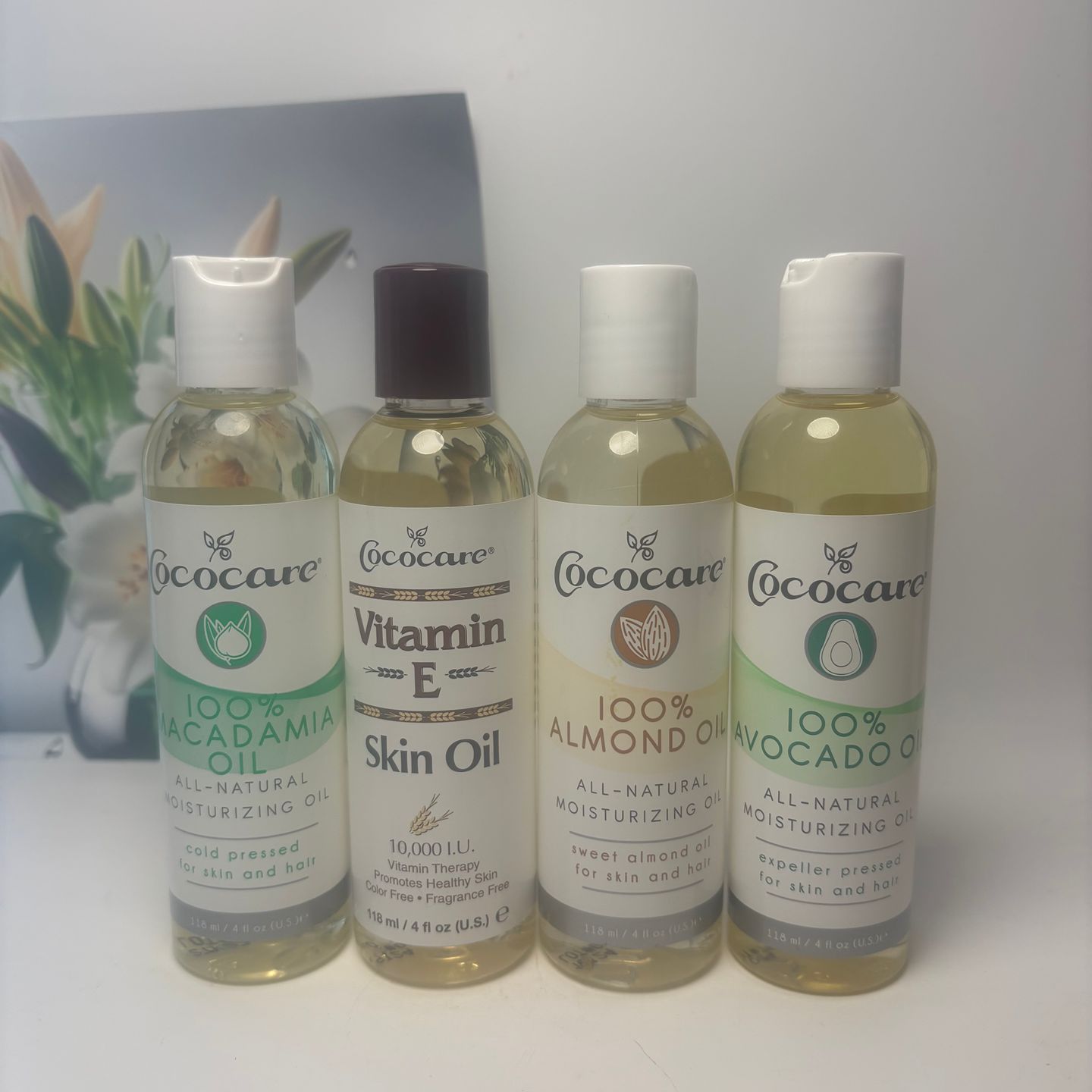 现货美国Cococare杏仁鳄梨坚果VE油保湿滋润舒缓肌干燥肌肤118ml