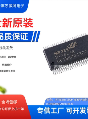 全新原装 HT1621B 封装：SSOP48  LQFP-48 现货当天发 可直拍