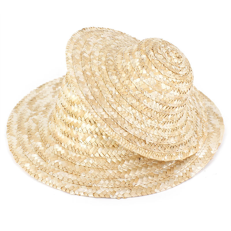 幼儿园绘画画草帽儿童diy墙面装饰 创意美劳材料手工美术涂鸦帽子