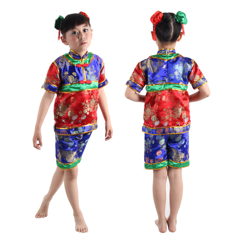 圣诞元旦儿童演出服装幼儿园舞台表演服民族舞蹈服上学堂老夫子