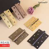 世连泰好4寸不锈钢平开 合页静音轴承铰炼木门房门折叠铰炼单片价