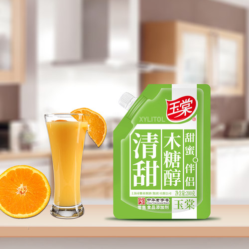 中华老字号200g*2袋辅材木糖醇