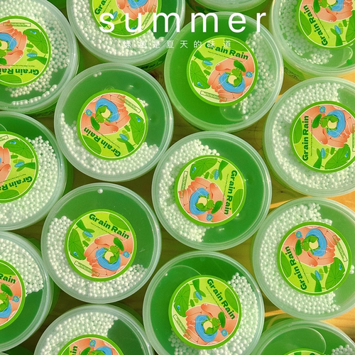 一只跳跳蛙·白露SLIME 自制纯麻薯液体水潭 很耐化不加硬解压