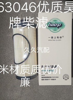 FF63046柴油滤芯 适配戴姆勒欧曼GTL超能版柴滤 FH21302柴油纸芯