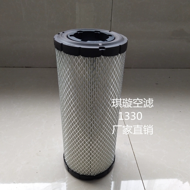 适配叉车空气滤芯PU1330双芯杭叉空滤合力龙工台励福杭州叉车配件