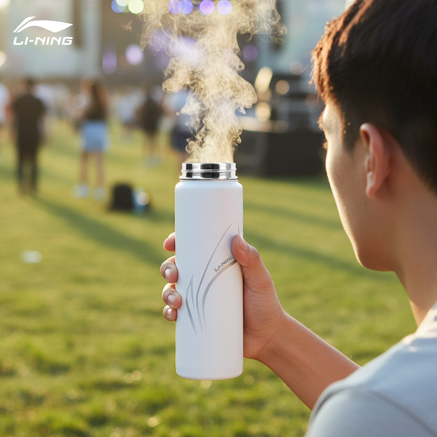 李宁保温杯304不锈钢男款2026新款冬季焖闷泡茶杯子水杯夏季保冷,运动包/户外包/配件,运动水壶,淘宝优惠券,粉丝福利购,淘宝优惠卷