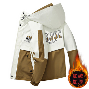 棉袄外套休闲宽松保暖男装 男士 棉服 潮流韩版 加绒加厚棉衣男秋冬季