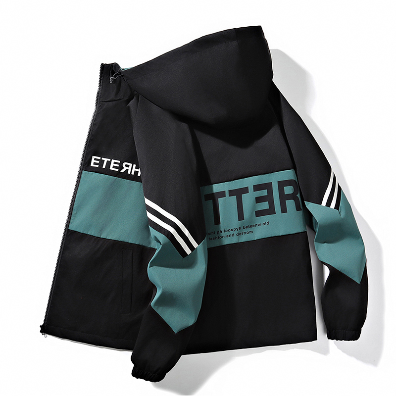 外套连帽春秋季宽松韩版潮流休闲