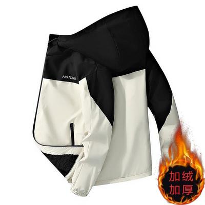 加厚秋冬季加绒棉衣男保暖百搭潮
