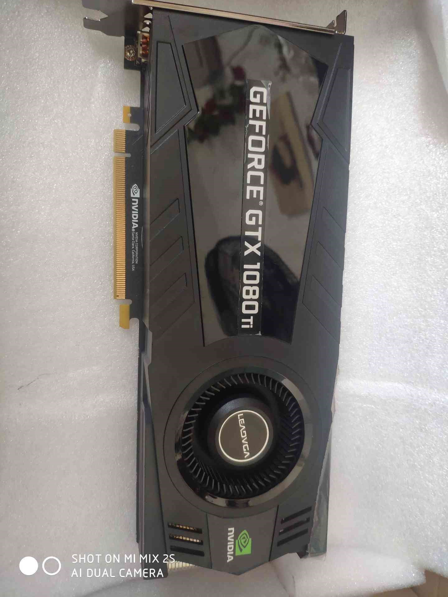 原装正品英伟达GTX1080TI公版显卡,显存11G,成色新议价.