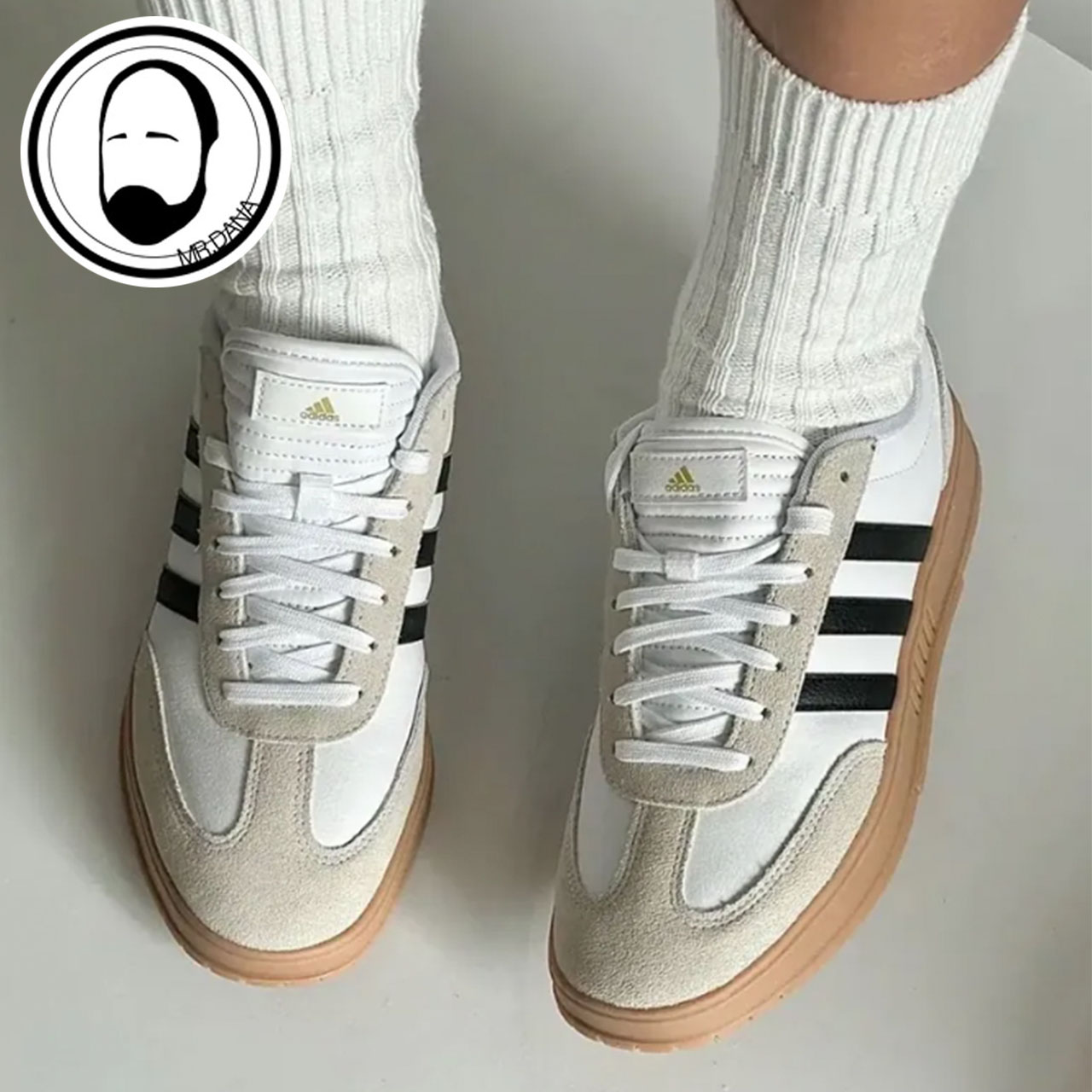 Adidas阿迪达斯新款GRADAS撞色德训鞋T头鞋休闲板鞋IE9044 IE9045