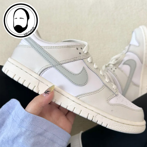 Nike/耐克Dunk Low GS女子大童骨白色休闲运动板鞋FB9109-109