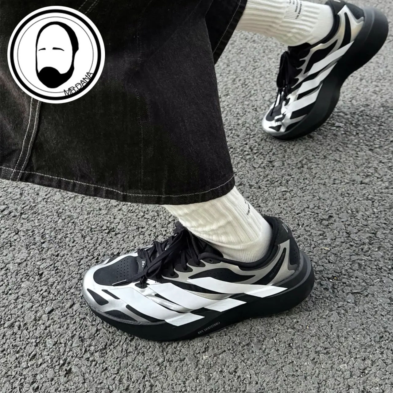Adidas阿迪达斯ADIZERO EVO SL EXO男款缓震竞速运动跑鞋 KI4764图片