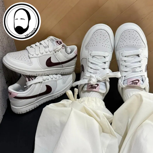 DUNK IM6025 LOW复古漆面大钩小白鞋 休闲鞋 121 板鞋 Nike耐克女鞋