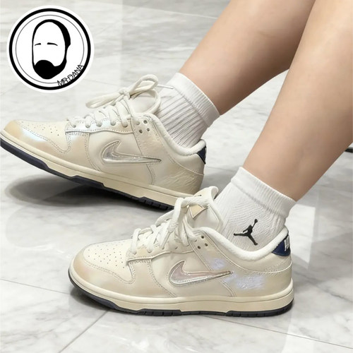 Nike耐克Dunk Low女子珍珠白时尚舒适百搭休闲板鞋IM6571-027