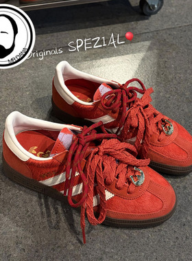 Adidas三叶草26年马年新年款男女HANDBALL SPEZIAL德训鞋KJ6299