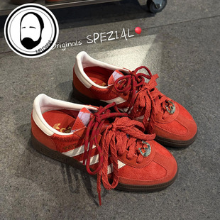 Adidas三叶草26年马年新年款男女HANDBALL SPEZIAL德训鞋KJ6299