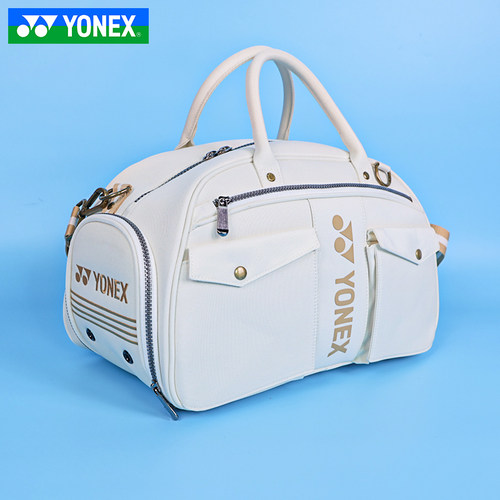 YONEX尤尼克斯羽毛球包yy波士顿手提包单肩斜跨衣物包BB-5855CR