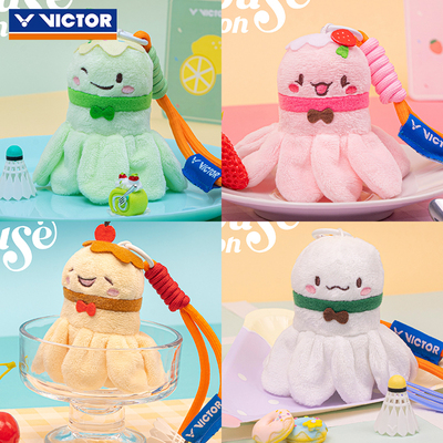 VICTOR胜利羽毛球装饰挂件威克多小配件甜点钥匙扣礼品挂件PG6027