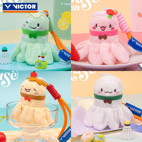 VICTOR胜利羽毛球装饰挂件威克多小配件甜点钥匙扣礼品挂件PG6027
