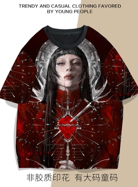 Lady Gaga男女粉丝应援上衣服潮流演唱会mayhem专辑周边短袖T恤