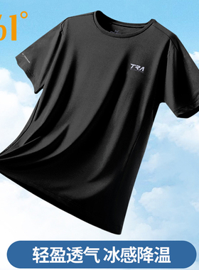 361短袖男士夏季官网训练t恤男健身速干上衣透气半袖运动跑步体恤