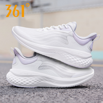 E韧TR|361女鞋跑步鞋女2025夏季薄款轻便减震网面透气运动鞋网鞋