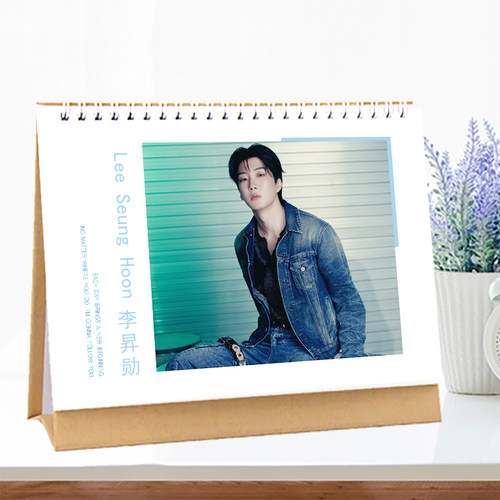 李昇勋台历2027年桌面双面写真日历同款周边Lee Seung Hoon