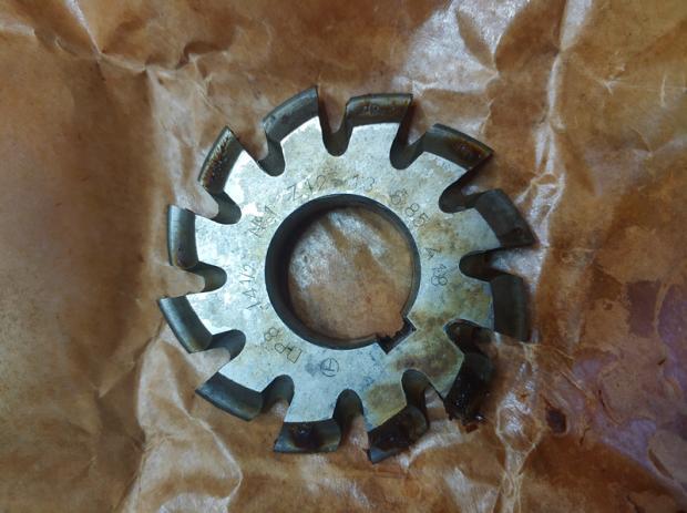 英制DP齿轮铣刀工具套装 盘形DP68101216套装1到8号 压力角14.5度