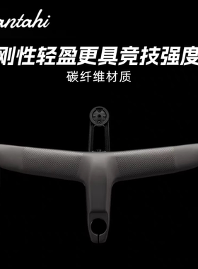 Rpantahi潘塔尼三代公路车碳纤维一体弯把全内走超轻破风车把SL8