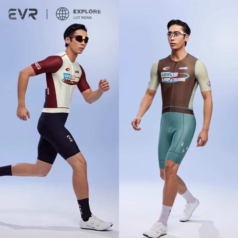 EVR-时光男士骑行服短袖夏季