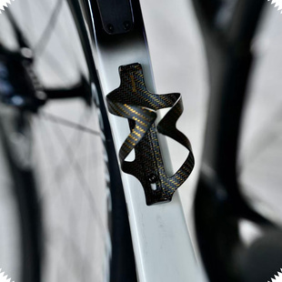 Cykleest赛克利碳纤维水壶架山地车公路车骑行水杯架送钛合金螺丝