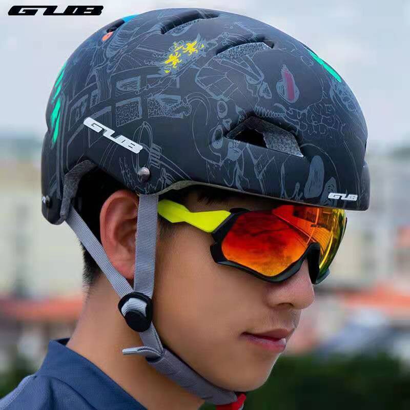 GUB V1运动户外攀岩登山平衡车头盔护具山地自行车头盔骑行安全帽