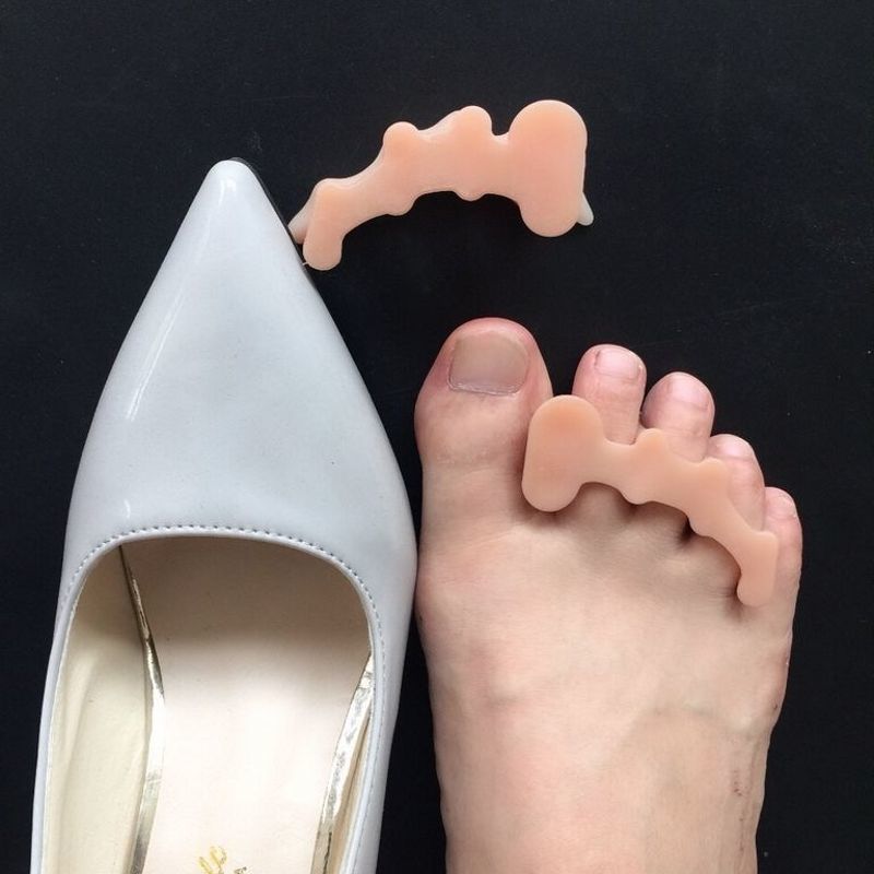 脚趾拇指外翻矫正器大小脚趾分趾器纠正重叠趾矫正器男女用可穿鞋