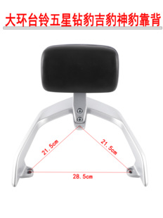 适用立马极威电动车靠背尾翼台铃凯宾优享版电瓶车后扶手捷豹靠背