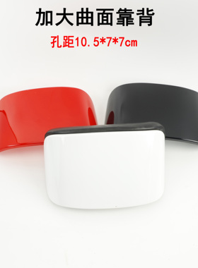 适用电动车金箭莱昂H1后靠背老百姓N1/B09欧博F6后靠垫改装尾翼靠