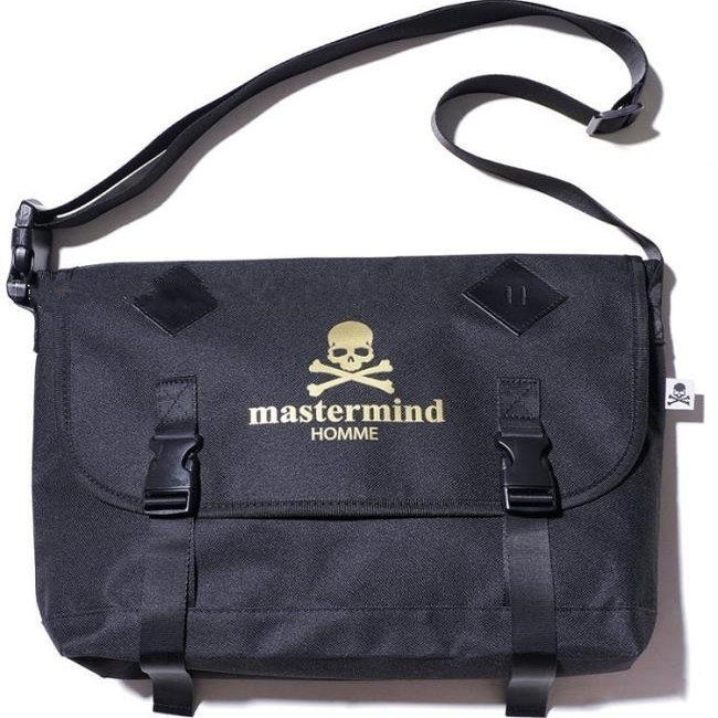 新款热卖日本杂志人气款*MASTERMIND邮差休闲包骷髅斜挎包单肩包