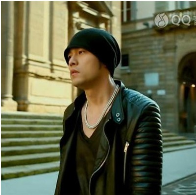 周杰伦同款黑色包头帽休闲时尚头巾帽秋冬套头帽青少年男帽子潮流